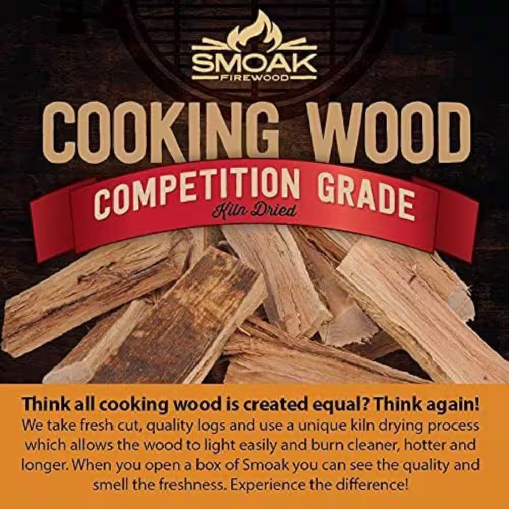Red Oak 8 In. Mini Splits (8-10 Lbs.) USDA Certified Kiln Dried Pizza Oven Wood, Grilling Wood, Smoking Wood Bbqing Wood