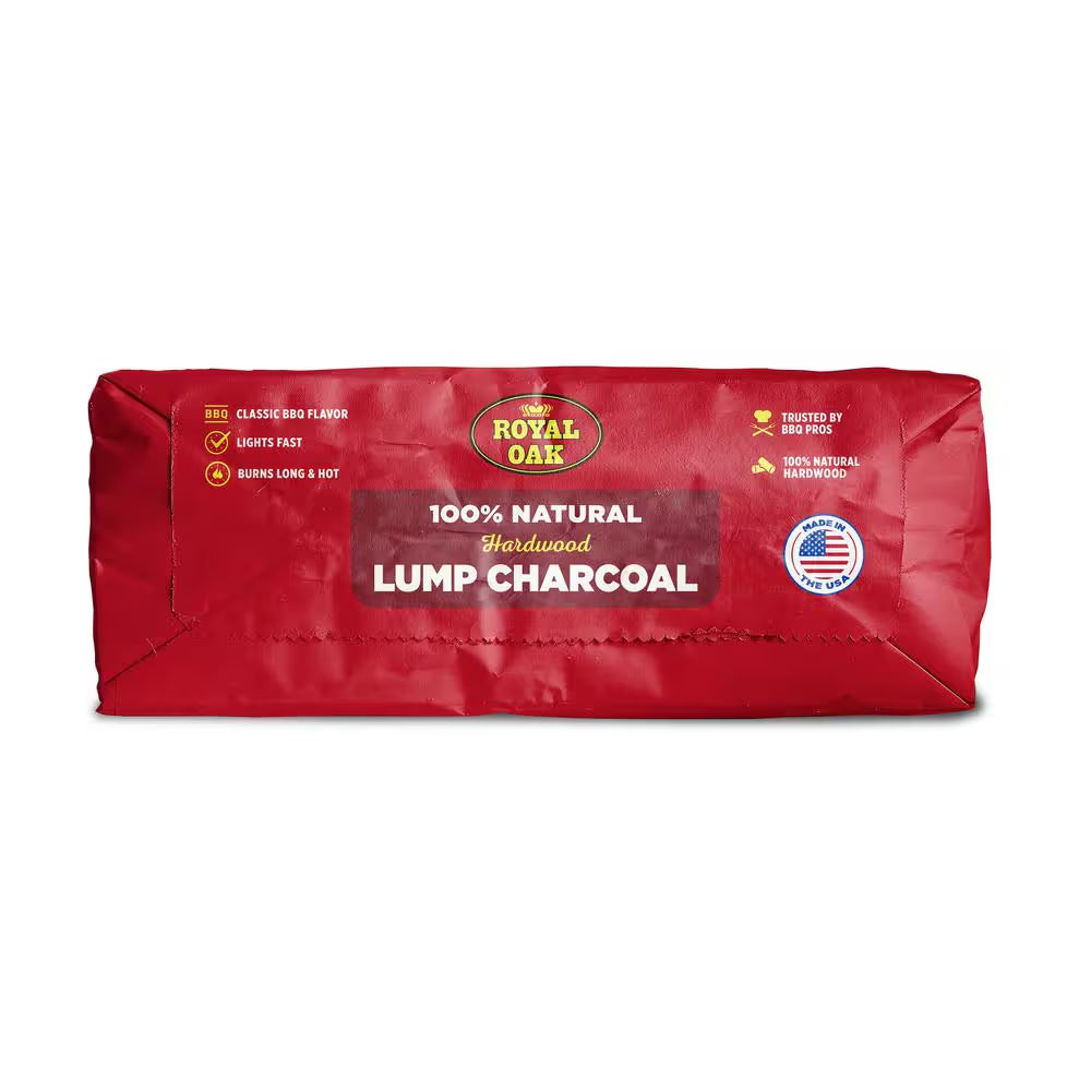 15.44 Lbs. 100% All Natural Hardwood Lump Charcoal