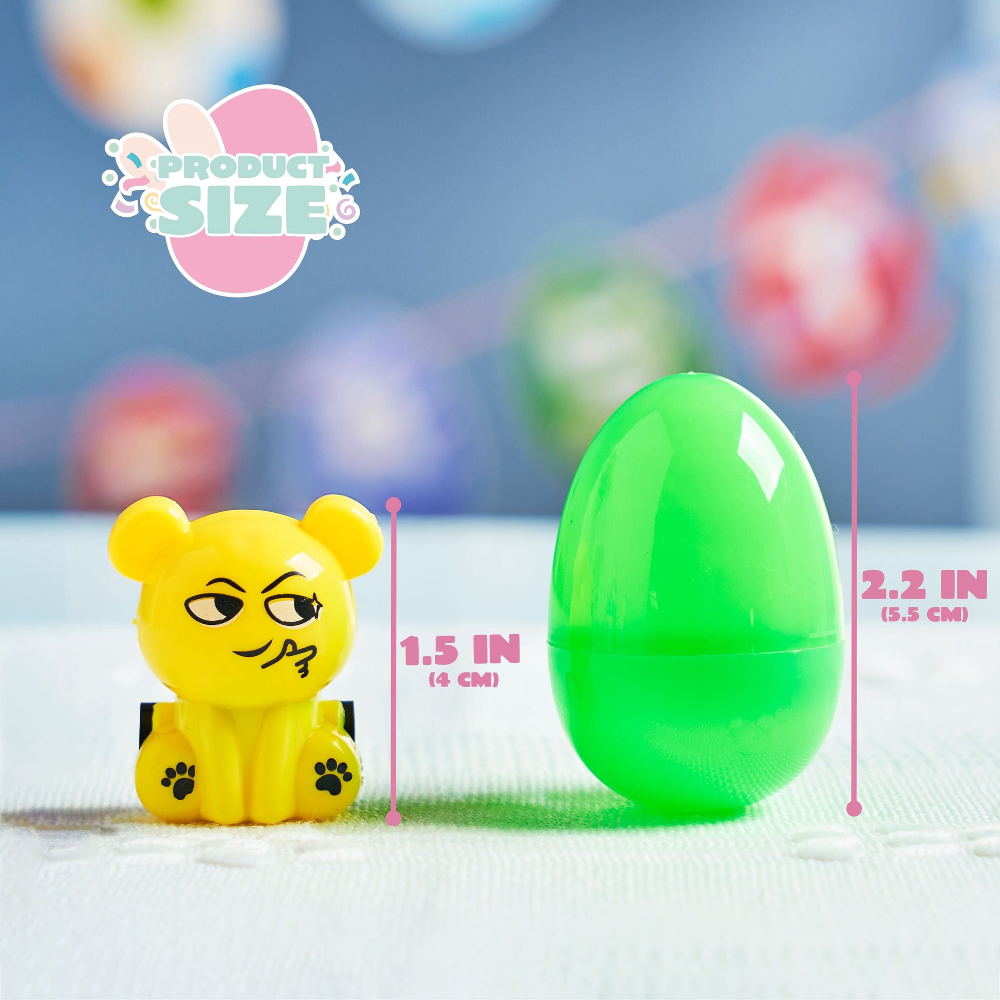 48 Packs Prefilled Easter Egg,Easter Egg with Toys Inside,Easter Basket Stuffers for Kids Easter Basket Classroom Exchange Toddler Boys Girls