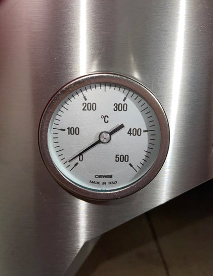 Vulcano Steel Countertop Wood Burning Pizza Oven