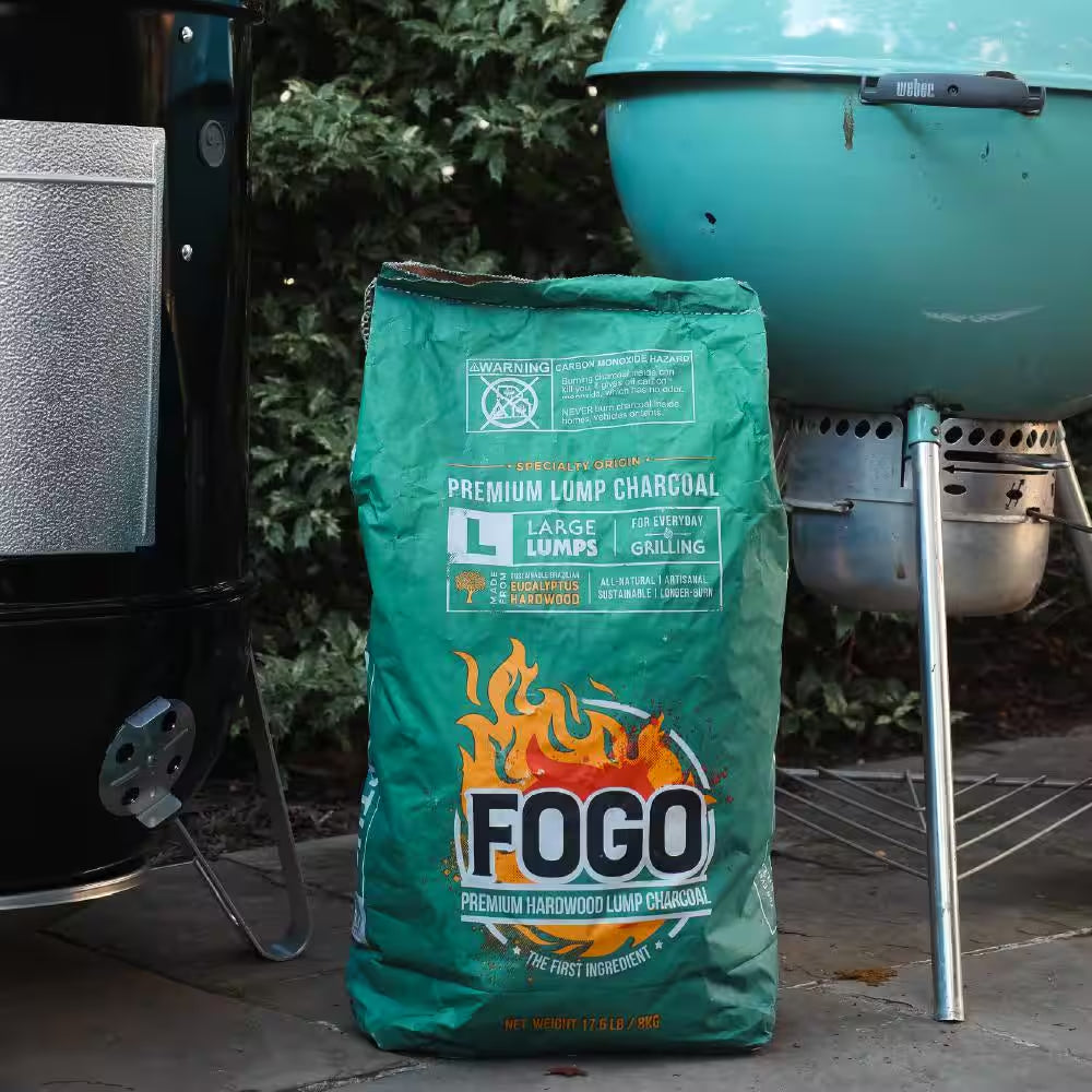 17.6 Lbs. Brazilian Blend Lump Charcoal