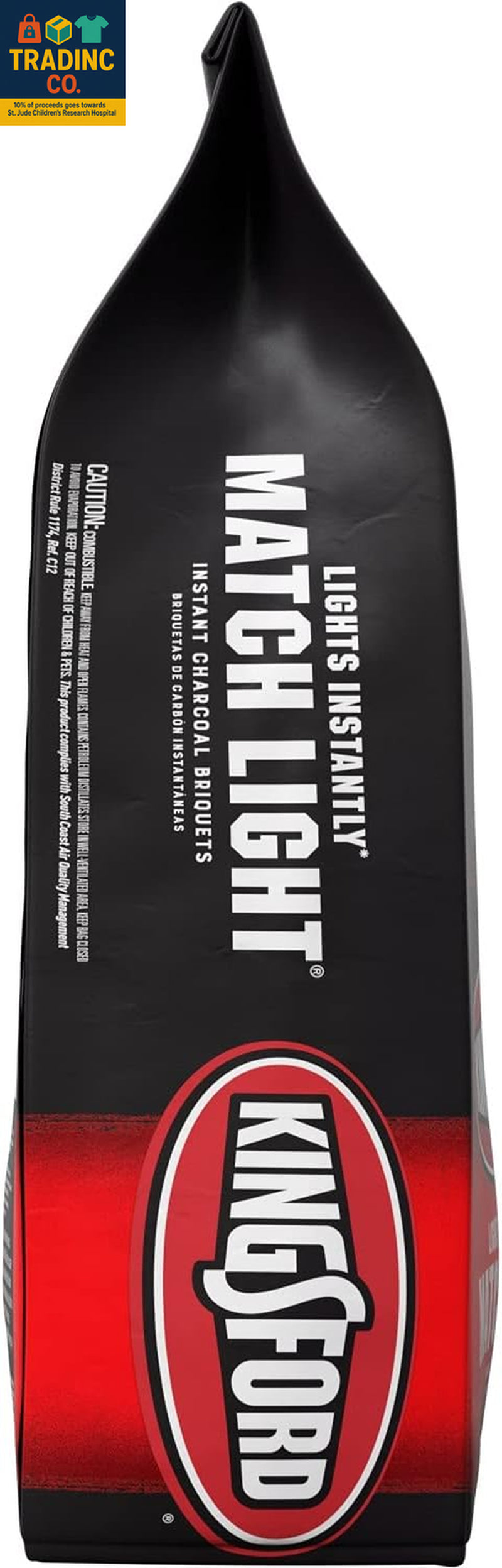 Match Light Instant Charcoal Briquettes, BBQ Charcoal for Grilling, Ready in 10