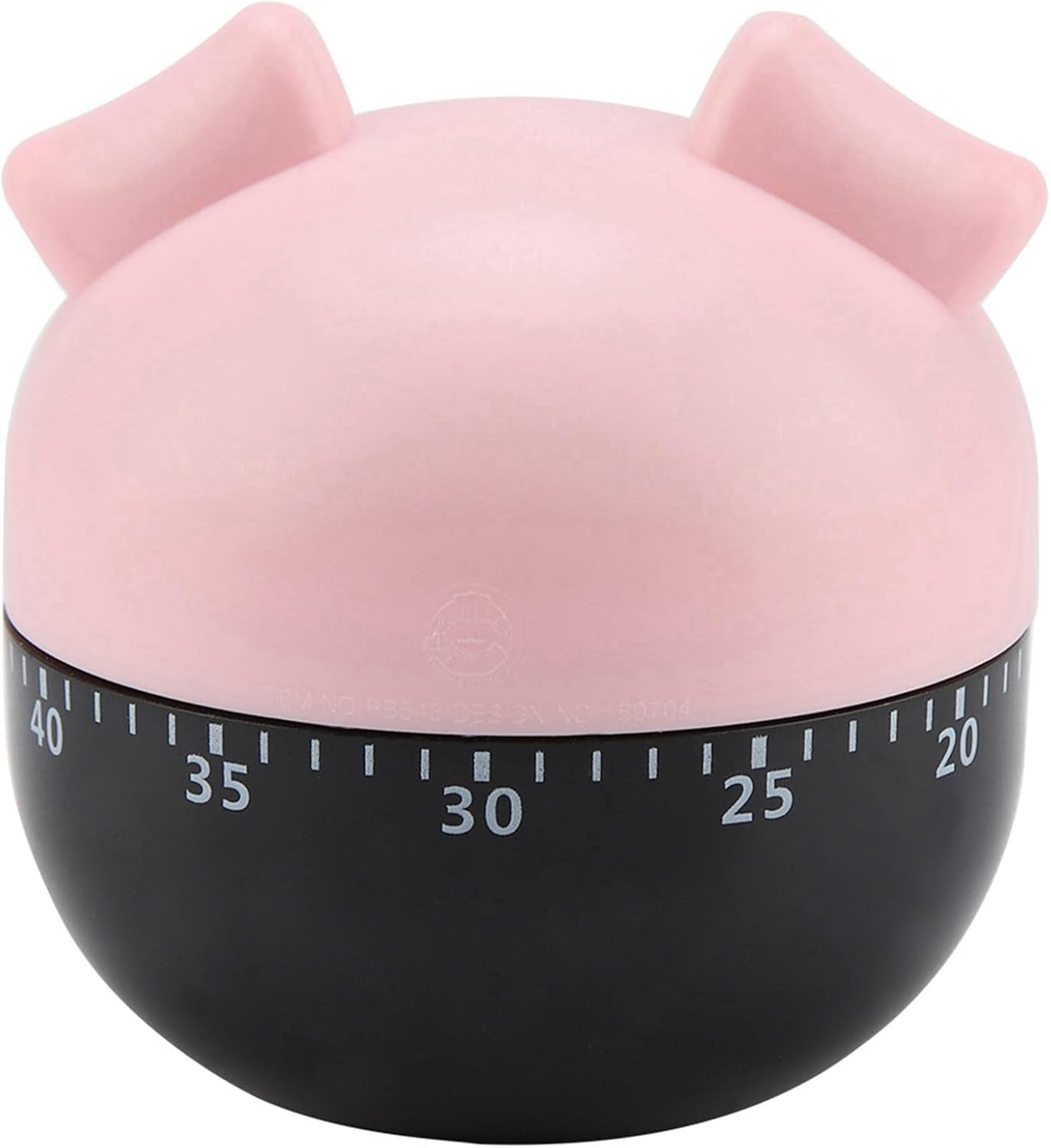 Cute Cartoon Pig Shaped Mechanical Timer, Kitchen Cooking Timer Countdown Alarm Clock for Baking Cooking, Kitchen Timing Device Home Decor