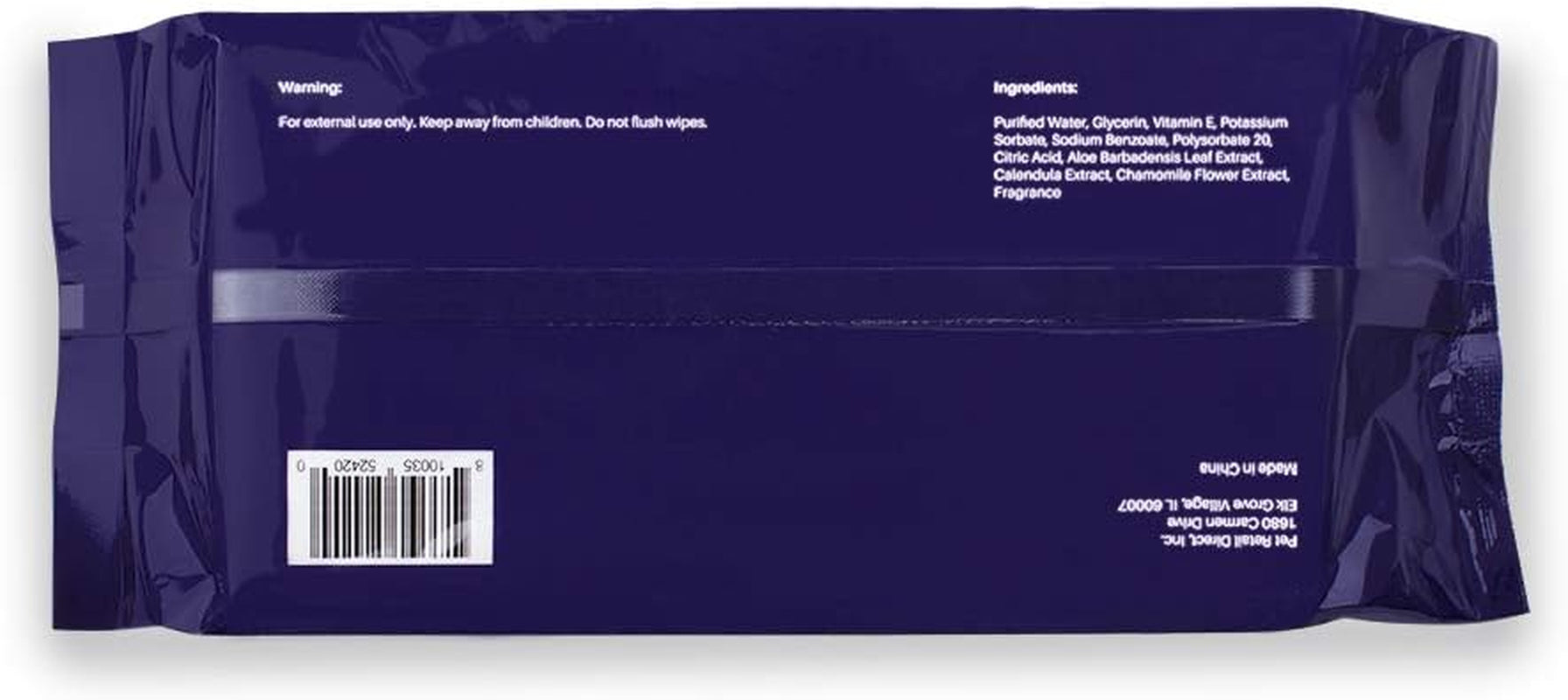 Scamper Grooming Wipes - Pet Wipes for Dogs & Cats (Aloe Vera)
