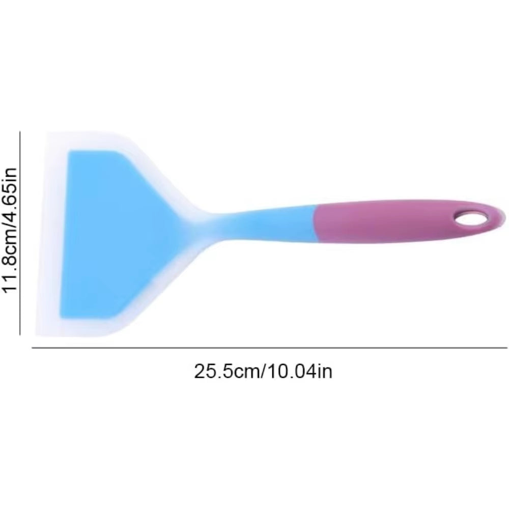 1 Pc Silicone Cooking Spatula Kitchen Utensil Cooking Utensil Spatula Beef Meat Egg Kitchen Scraper Pizza Cooking Shovel