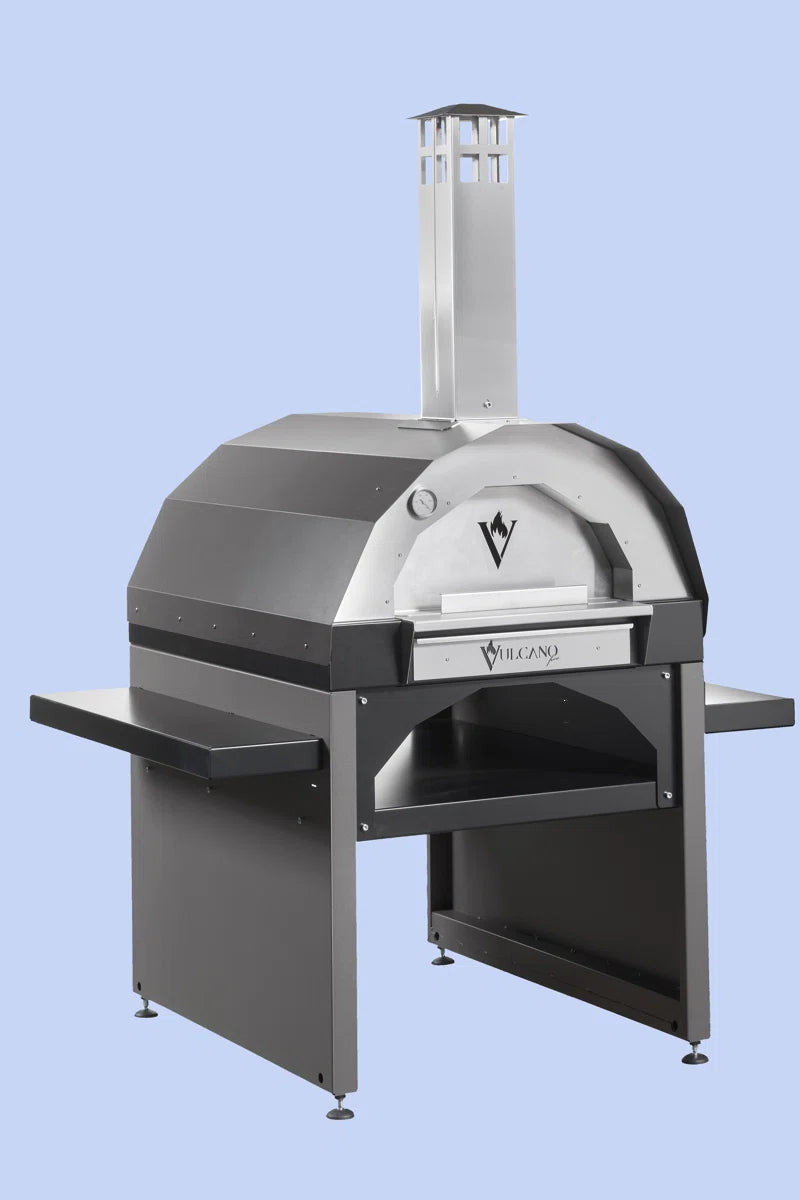 Vulcano Steel Countertop Wood Burning Pizza Oven