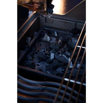 Cast Iron Charcoal and BBQ Smoker Tray