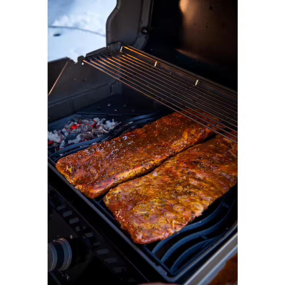 Cast Iron Charcoal and BBQ Smoker Tray