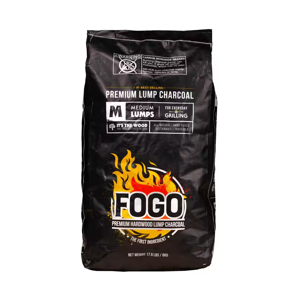 17.6 Lb. Premium Wood Lump Charcoal