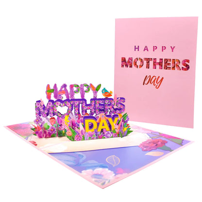 3D Happy Mother'S Day Card, Pop up Mothers Day Card, Card for Mom