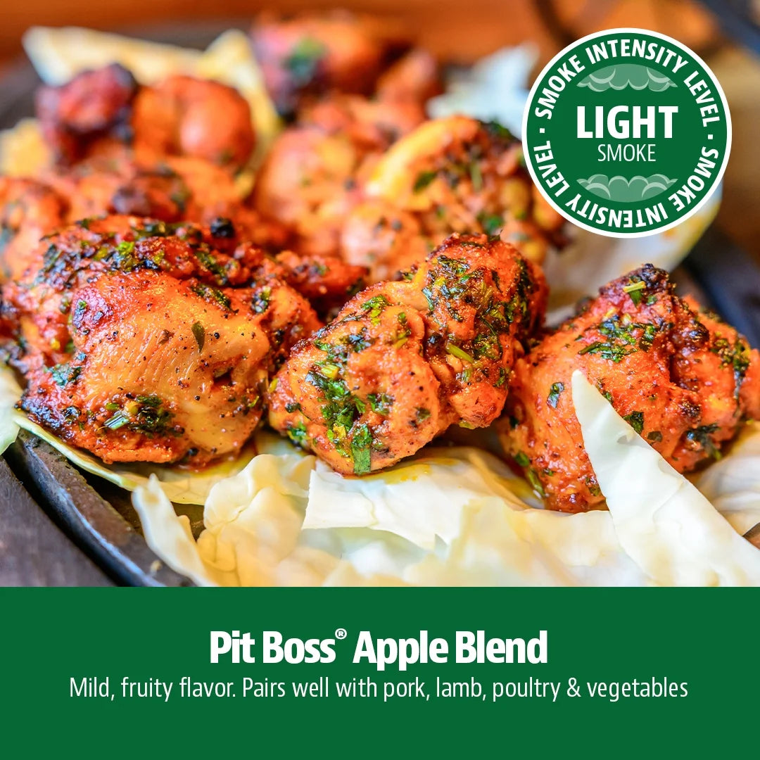 100% All-Natural Hardwood Apple Blend BBQ Grilling Pellets, 20 Pound Bag