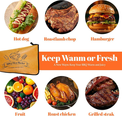 BBQ Blanket for Resting Meat,Brisket Blanket,Meat Bag,Insulated,