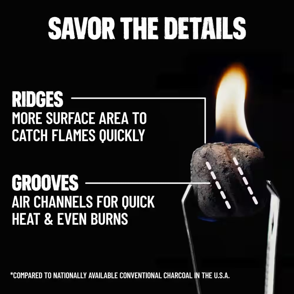 16 Lbs. Original BBQ Smoker Charcoal Grilling Briquettes (4-Pack)