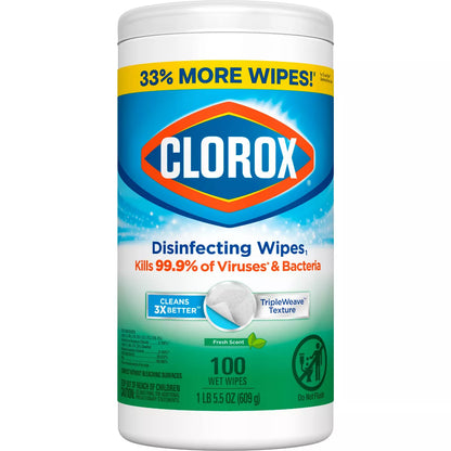 Clorox Fresh Disinfecting Wipes Bleach Free Cleaning Wipes