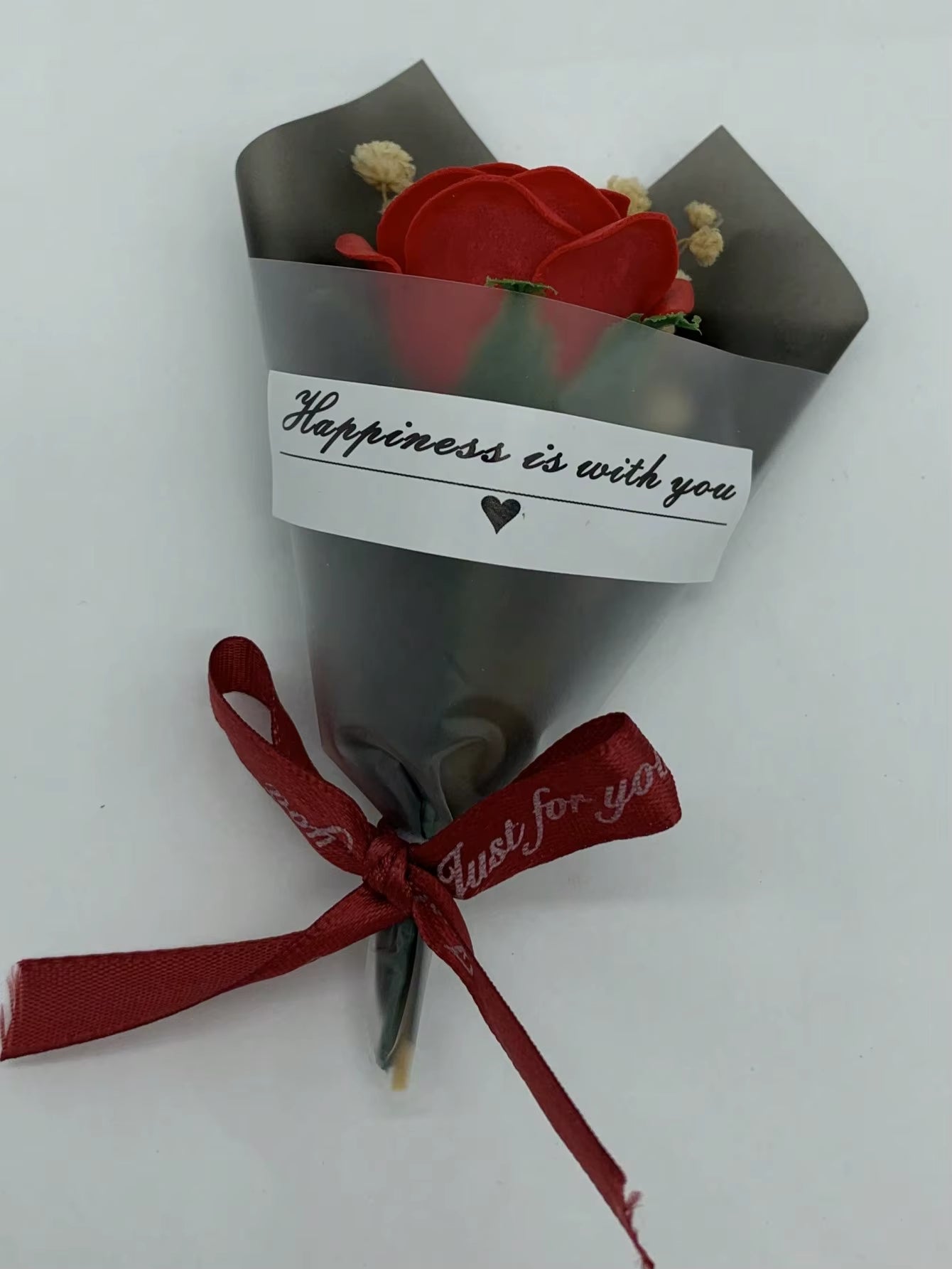 Rose Teddy Bear Artificial Flower Anniversary Valentines Day Birthday Gift Mothers Day Mom Gifts Girlfriend Birthday Gifts Women