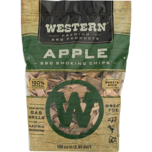 Apple BBQ Smoking Chips, 180 Cu In