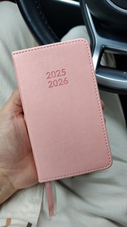 Pocket Planner 2026 Weekly Monthly Planners with Month Tabs for Purse 3.5" X 6"