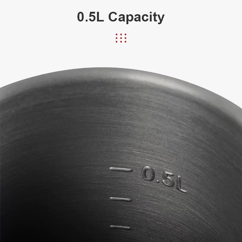 61 Camping Integrated Heat Collecting Pot Burner Ultralight Portable Hiking Furnace Outdoor Cooking Backpacking Stove System