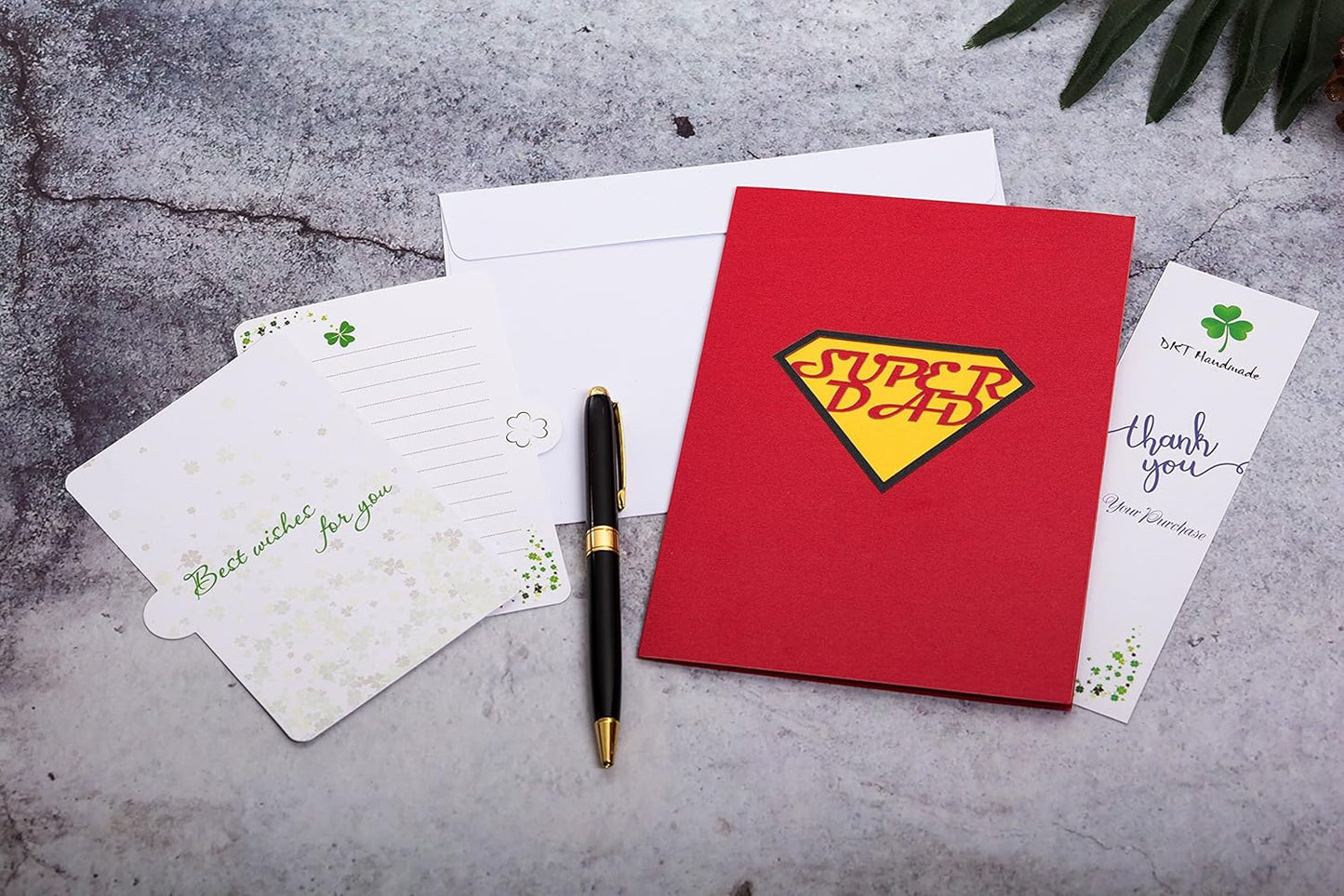 Father Day (Super Dad), Pop up Cards Fathers Day, Fathers Day Card for Father, 3D Popup Greeting Cards, for Fathers Day, Birthday, Thank You, All Occasion