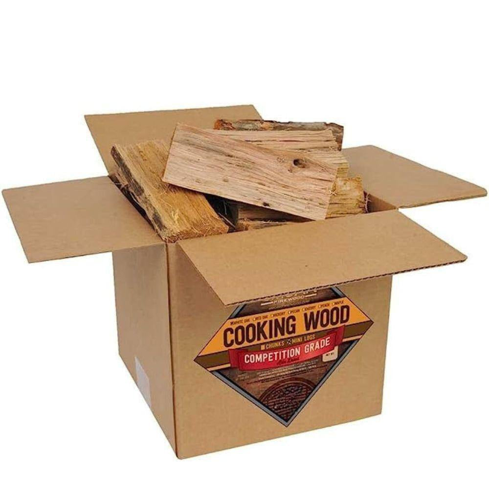 Red Oak 8 In. Mini Splits (8-10 Lbs.) USDA Certified Kiln Dried Pizza Oven Wood, Grilling Wood, Smoking Wood Bbqing Wood