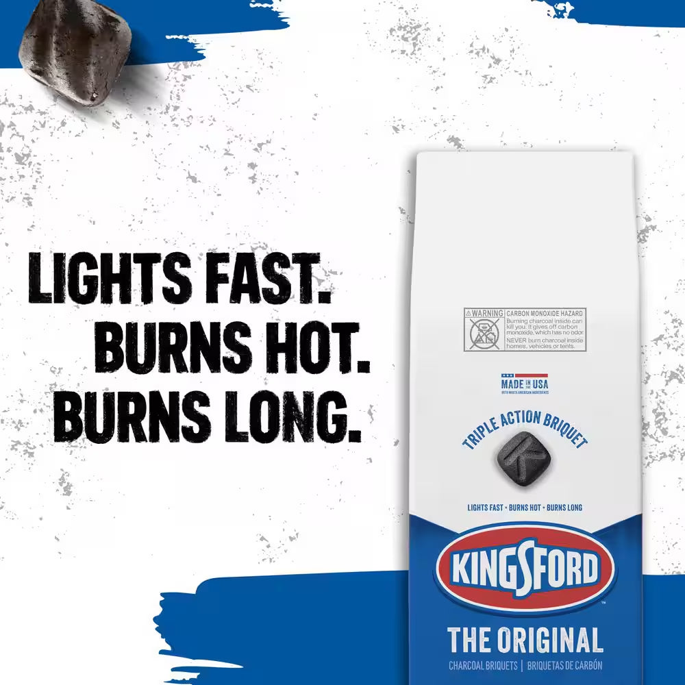 16 Lbs. Original BBQ Smoker Charcoal Grilling Briquettes (4-Pack)