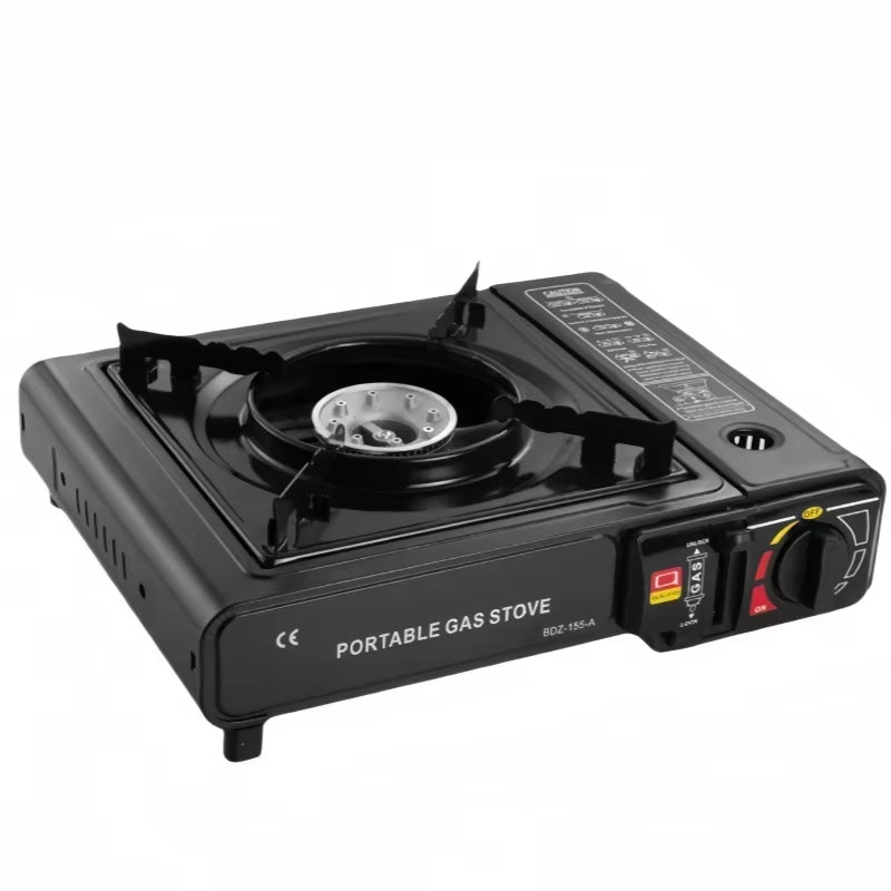 Portable Outdoor Cartridge Stoves, Hot Pot and Barbecue Cookers, Quick Heating, and Versatile Cooking for Family Gatherings.