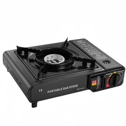 Portable Outdoor Cartridge Stoves, Hot Pot and Barbecue Cookers, Quick Heating, and Versatile Cooking for Family Gatherings.