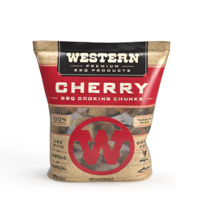 Smoking Barbecue Pellet Wood Cooking Chip Chunks, Cherry (4-Pack)