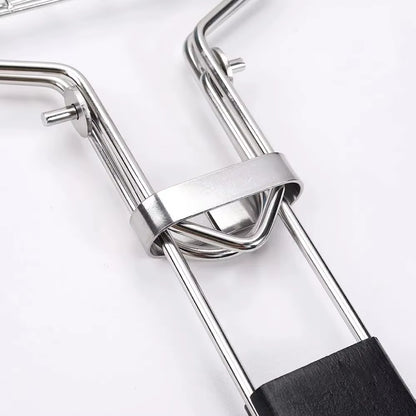 Stainless Steel Folding Grilling Basket Large Grill Basket with Removable Handle Accessories BBQ Grilling