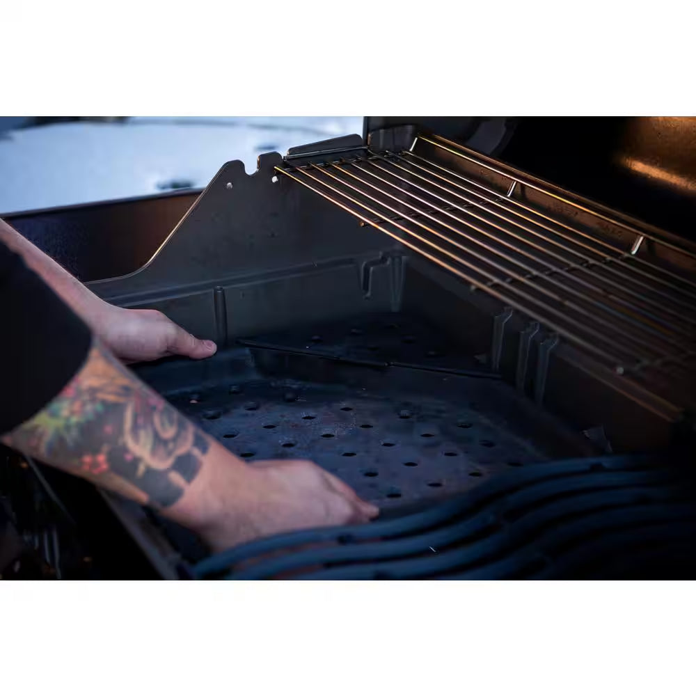 Cast Iron Charcoal and BBQ Smoker Tray