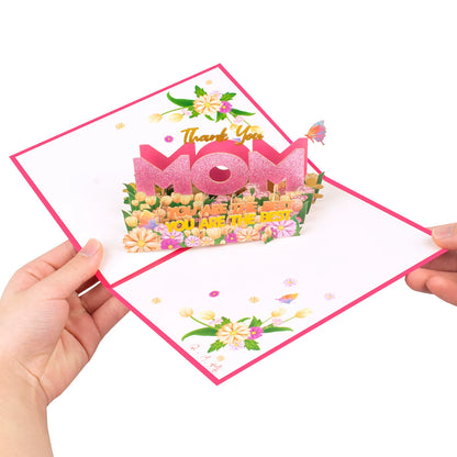 3D Happy Mother'S Day Card, Pop up Mothers Day Card, Card for Mom