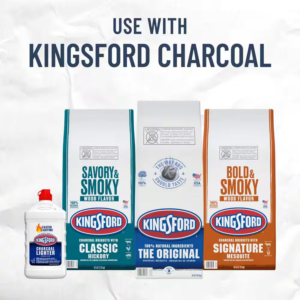 64 Oz. Odorless Charcoal Grilling Lighter Fluid