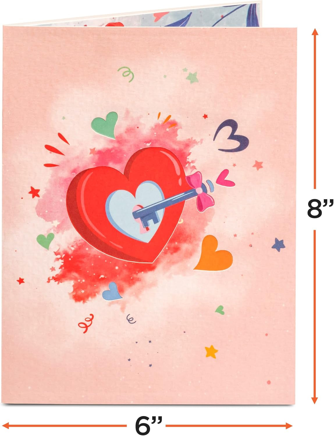 Frndly by Paper Love 3D I Love You Pop up Card, Gift for Mothers Day, Birthday,