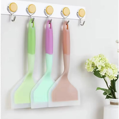 1 Pc Silicone Cooking Spatula Kitchen Utensil Cooking Utensil Spatula Beef Meat Egg Kitchen Scraper Pizza Cooking Shovel
