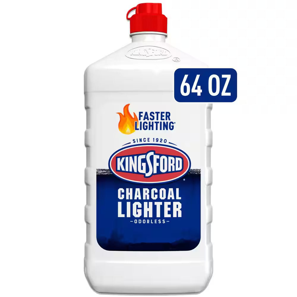 64 Oz. Odorless Charcoal Grilling Lighter Fluid