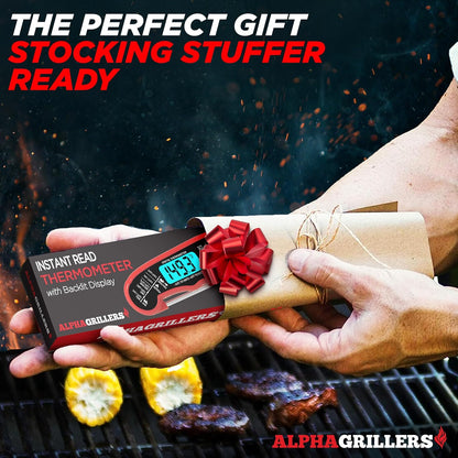 Meat Thermometer Digital - Instant Read Food Thermometer for Cooking and Grillin