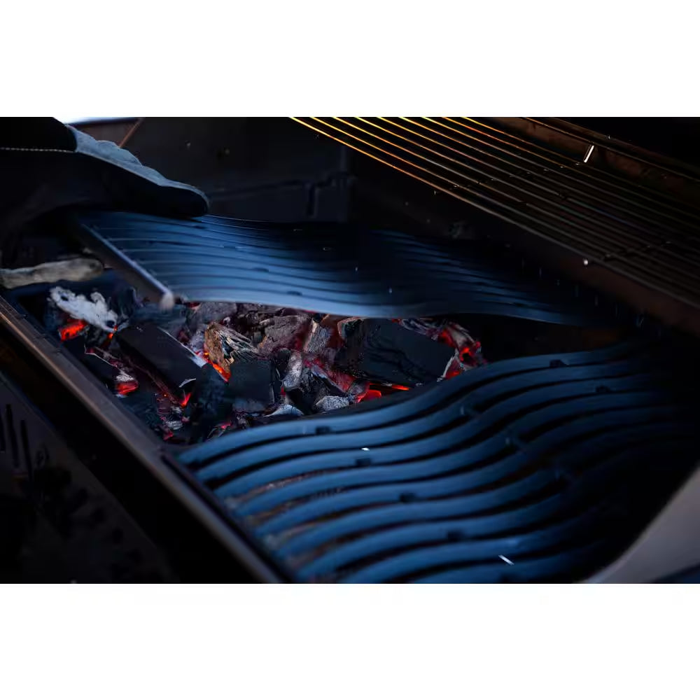 Cast Iron Charcoal and BBQ Smoker Tray
