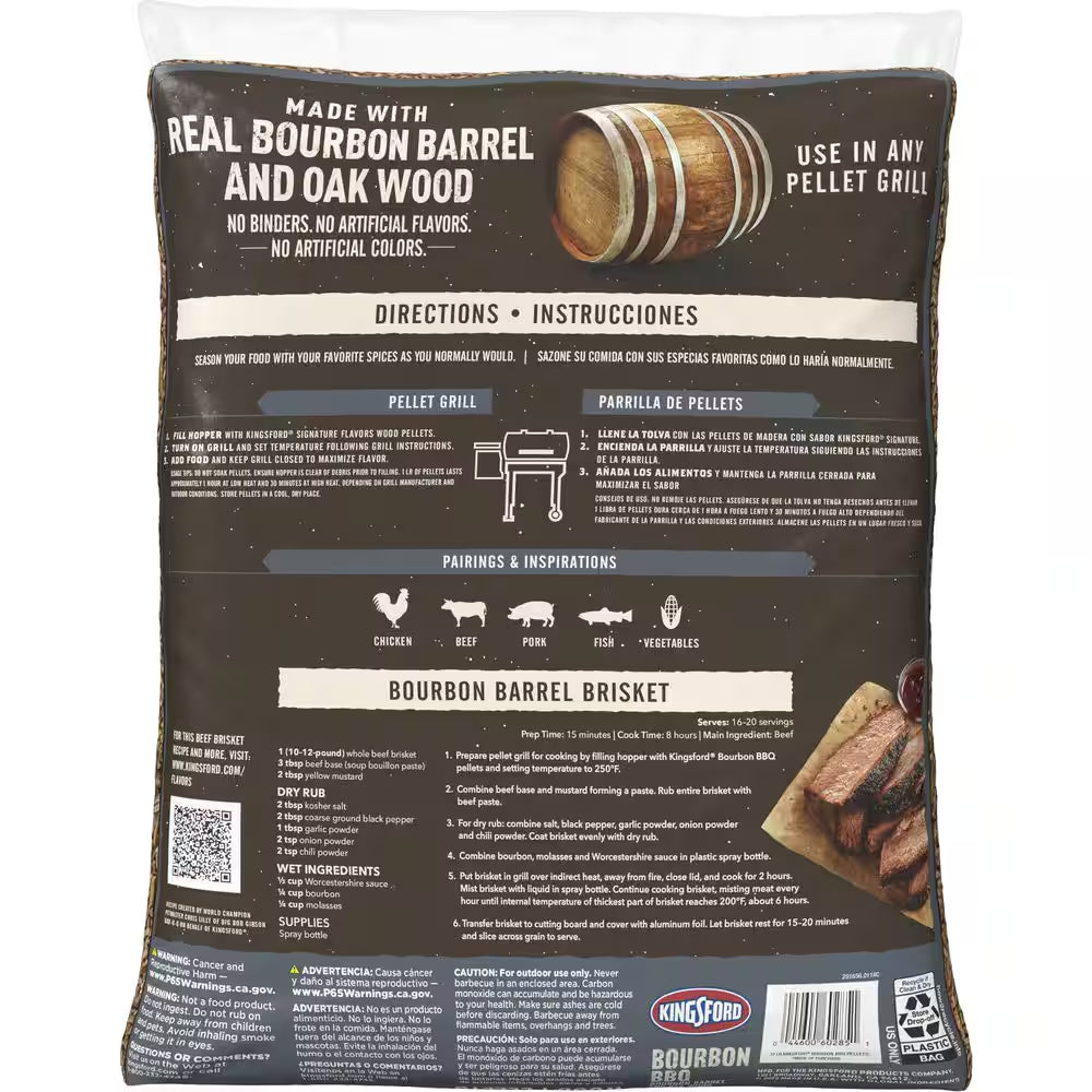 17 Lbs. Bourbon BBQ Signature Flavor Pellets