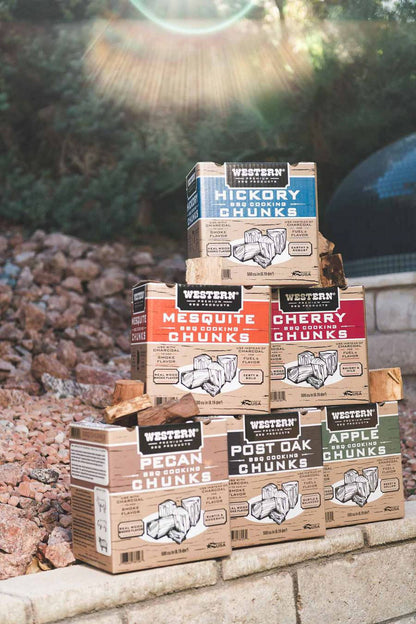 500 CU in Mesquite Smoking Wood Chunk Box CS