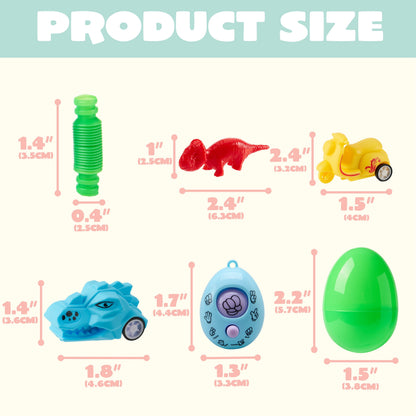 160 Packs Prefilled Easter Eggs with Assorted Toys,Easter Egg Bulk for Kids,Easter Eggs Hunt Events,Basket Stuffers Fillers,Classroom Prize Supplies