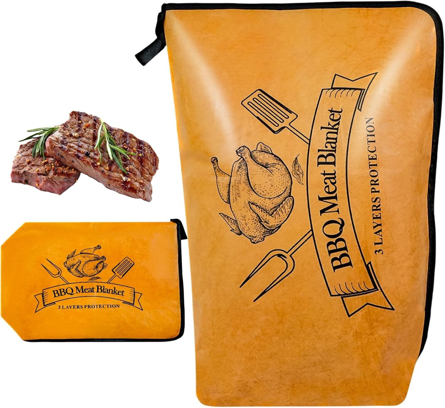 BBQ Blanket for Resting Meat,Brisket Blanket,Meat Bag,Insulated,