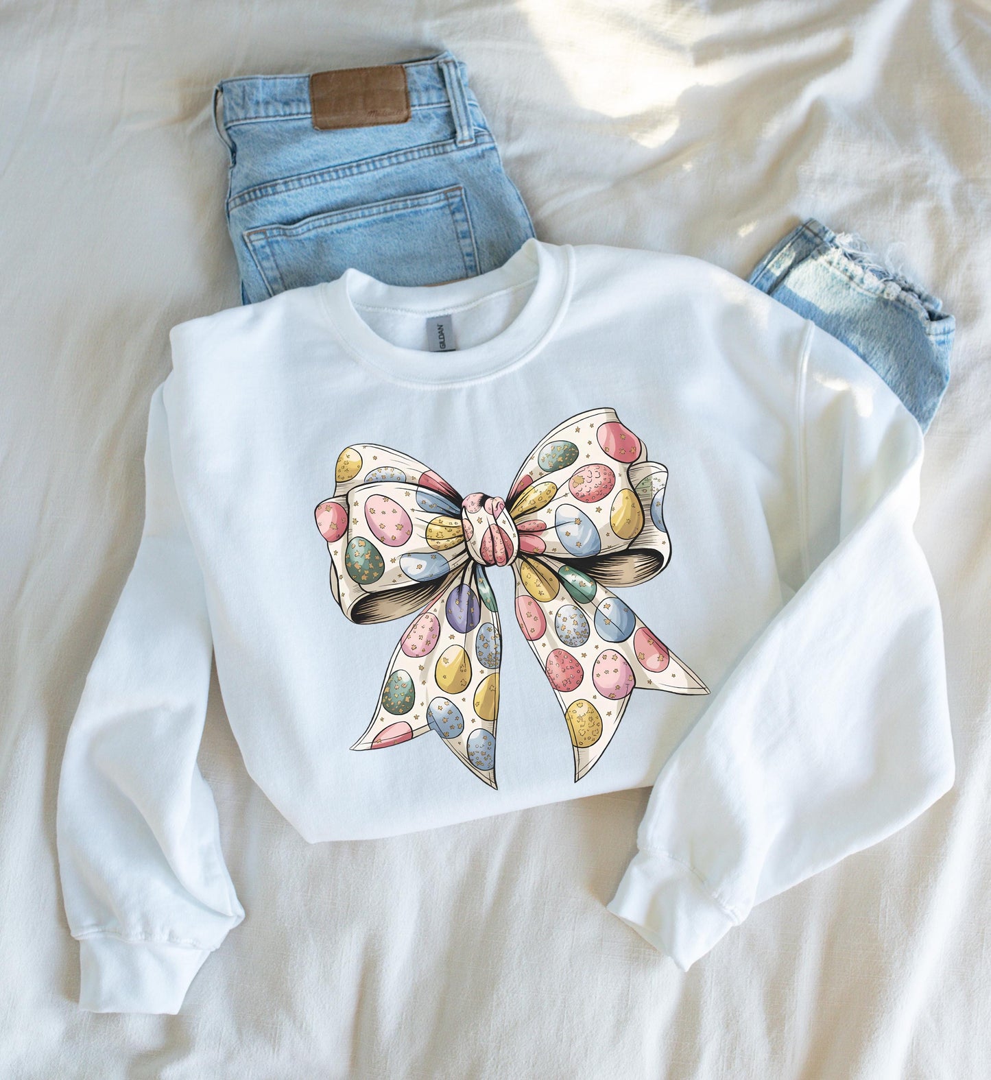 Easter Shirt and Sweatshirt, Coquette Easter Shirts, Easter Shirt for Kids, Easter T Shirt for Women